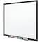 Quartet Dry-Erase Board, 48"x36", Aluminum Frame, Black QRTS534B - alternate 2